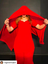 Velvet Red Chikankari Kurta